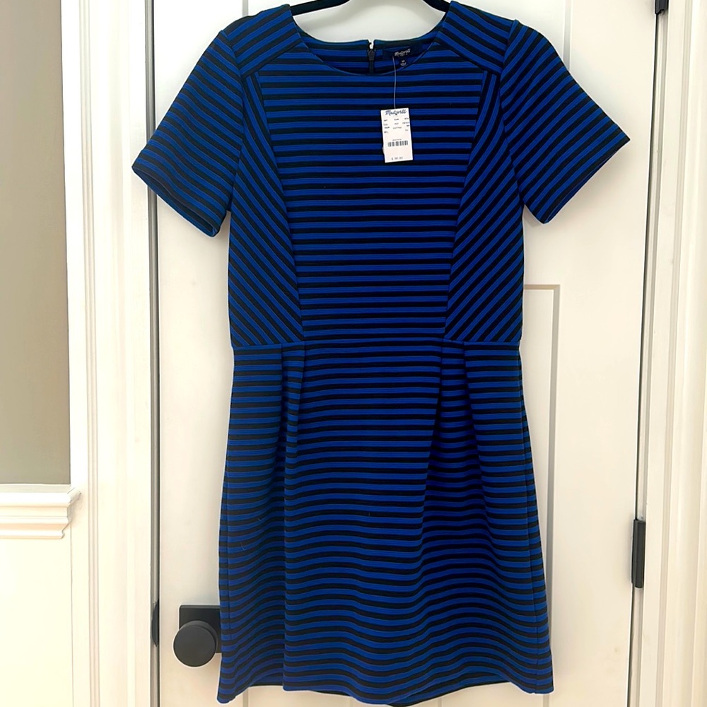 NWT Stripped Madewell Dress -Size 10